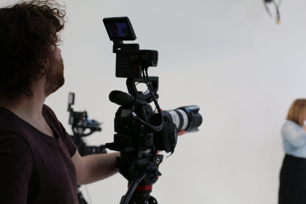 image of a cameraman