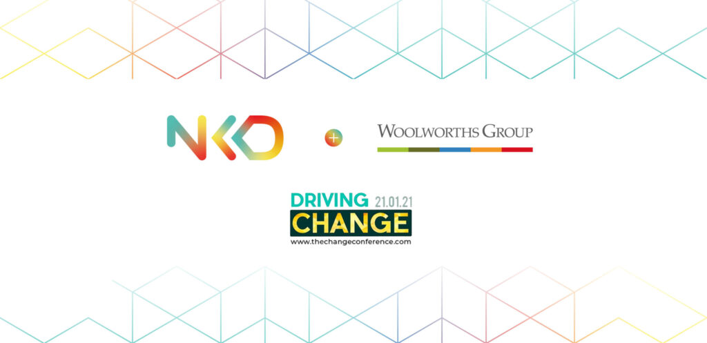 NKD and woolworths banner - driving change event