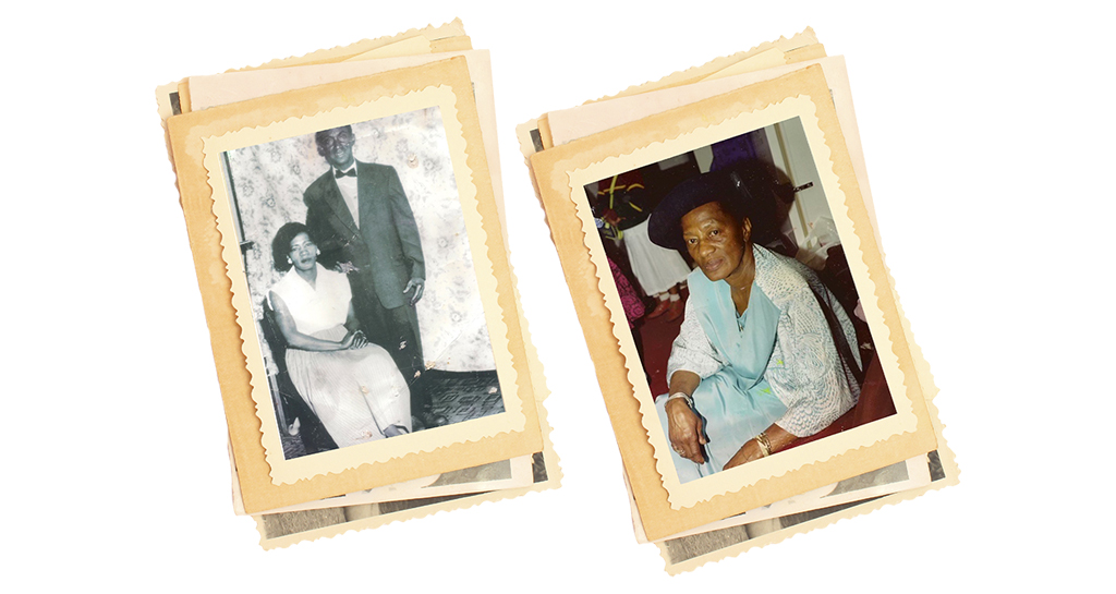 Old pictures of Lillian Latisha Thomas and her husband
