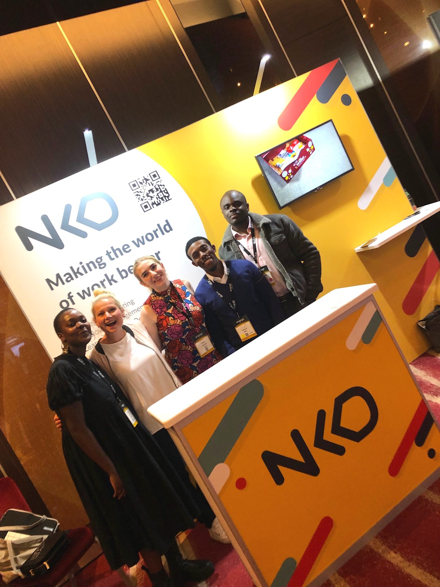 Employee Engagement Summit : image of team members at NKD stand